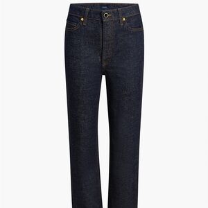 Khaite Abigail High Rise Straight Leg